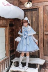 画像3: 【ToAlice】S3540雪の結晶リボンミニハット (3)