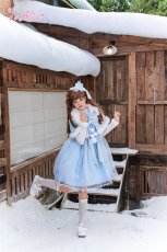 画像6: 【ToAlice】S3540雪の結晶リボンミニハット (6)