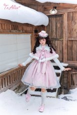 画像10: 【ToAlice】S3540雪の結晶リボンミニハット (10)