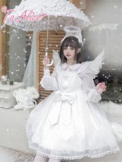 画像43: 【ToAlice】C5063雪の結晶ケープ＆ジャンパースカートセットアップ (43)