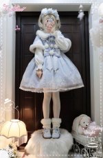 画像34: 【ToAlice】C5063雪の結晶ケープ＆ジャンパースカートセットアップ (34)