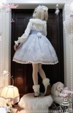 画像35: 【ToAlice】C5063雪の結晶ケープ＆ジャンパースカートセットアップ (35)