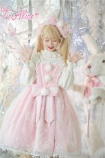 画像46: 【ToAlice】C5063雪の結晶ケープ＆ジャンパースカートセットアップ (46)