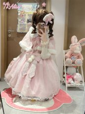 画像41: 【ToAlice】C5063雪の結晶ケープ＆ジャンパースカートセットアップ (41)