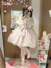 画像38: 【ToAlice】C5063雪の結晶ケープ＆ジャンパースカートセットアップ (38)