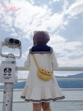 画像21: 【To Alice】C5083セーラーAラインコート (21)