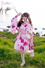画像16: 【送料無料】C5130いちご姫浴衣セット《予約受付》 (16)