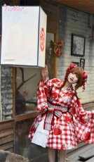画像31: 【送料無料】C5130いちご姫浴衣セット《予約受付》 (31)
