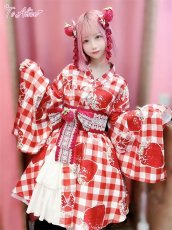 画像33: 【ToAlice】C5130いちご姫浴衣セット (33)