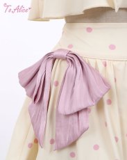 画像5: 【ToAlice】C5612ドット×ビッグリボンビキニ【30％OFF】 (5)