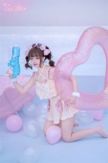 画像15: 【ToAlice】C5612ドット×ビッグリボンビキニ【30％OFF】 (15)