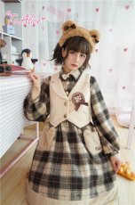 画像22: 【ToAlice】S388リボン付きくまみみもこもこカチューシャ (22)