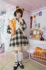 画像26: 【ToAlice】S388リボン付きくまみみもこもこカチューシャ (26)