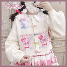 画像15: 【ToAlice】C5708パステルキャンディカーディガン【30%OFF】 (15)