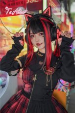 画像15: 【ToAlice】L1476ハートくり抜きショートトップス (15)