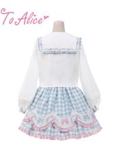 画像6: 【ToAlice】C5739パステルカラースカラップスカート【50％OFF】 (6)