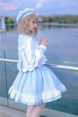 画像21: 【Last one】【ToAlice】C5797はしごレースフレアスカート【50％OFF】 (21)