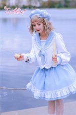 画像17: 【Last one】【ToAlice】C5797はしごレースフレアスカート【50％OFF】 (17)