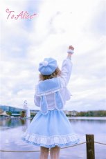 画像22: 【Last one】【ToAlice】C5797はしごレースフレアスカート【50％OFF】 (22)