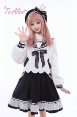 画像14: 【Last one】【ToAlice】C5797はしごレースフレアスカート【50％OFF】 (14)