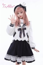 画像14: 【ToAlice】C5797はしごレースフレアスカート【30％OFF】 (14)