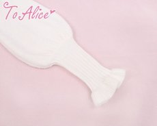 画像4: 【ToAlice】C6777ショルダーチュールリブハイネックニットトップス【30%OFF】 (4)