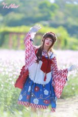 画像21: 【ToAlice】C5957矢羽根柄和風トップス【30%OFF】 (21)