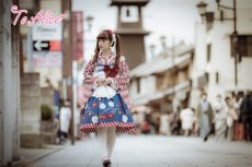 画像25: 【ToAlice】C5957矢羽根柄和風トップス【30%OFF】 (25)