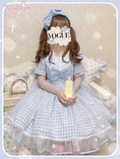 画像20: 【ToAlice】C6166リトルデイジーチェックセーラーワンピース (20)