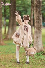 画像15: 【ToAlice】S388リボン付きくまみみもこもこカチューシャ (15)