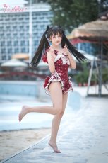 画像9: 【ToAlice】レトロドットワンピース水着【30%OFF】 (9)
