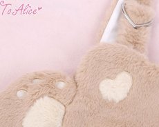 画像4: 【Last one】【ToAlice】アニマルシルエットサロペットパンツ【30%OFF】 (4)