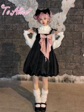 画像28: 【ToAlice】C6777ショルダーチュールリブハイネックニットトップス【30%OFF】 (28)