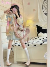 画像20: 【ToAlice】C6543チュールティアードスカパン (20)