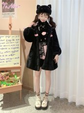 画像13: 【ToAlice】C6569たれみみうさぎフードバルーンコート (13)