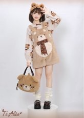 画像13: 【ToAlice】P361チョコベア３Wayバッグ【30％OFF】 (13)