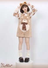 画像14: 【Last one】【ToAlice】アニマルシルエットサロペットパンツ【30%OFF】 (14)