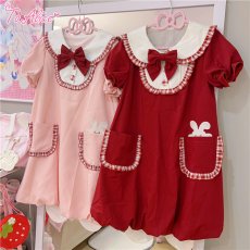 画像26:  【ToAlice】C6688ビッグうさ耳バルーンワンピース (26)