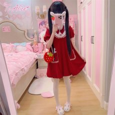 画像34:  【ToAlice】C6688ビッグうさ耳バルーンワンピース (34)