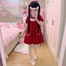 画像36:  【ToAlice】C6688ビッグうさ耳バルーンワンピース (36)