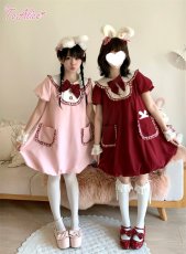 画像43:  【ToAlice】C6688ビッグうさ耳バルーンワンピース (43)