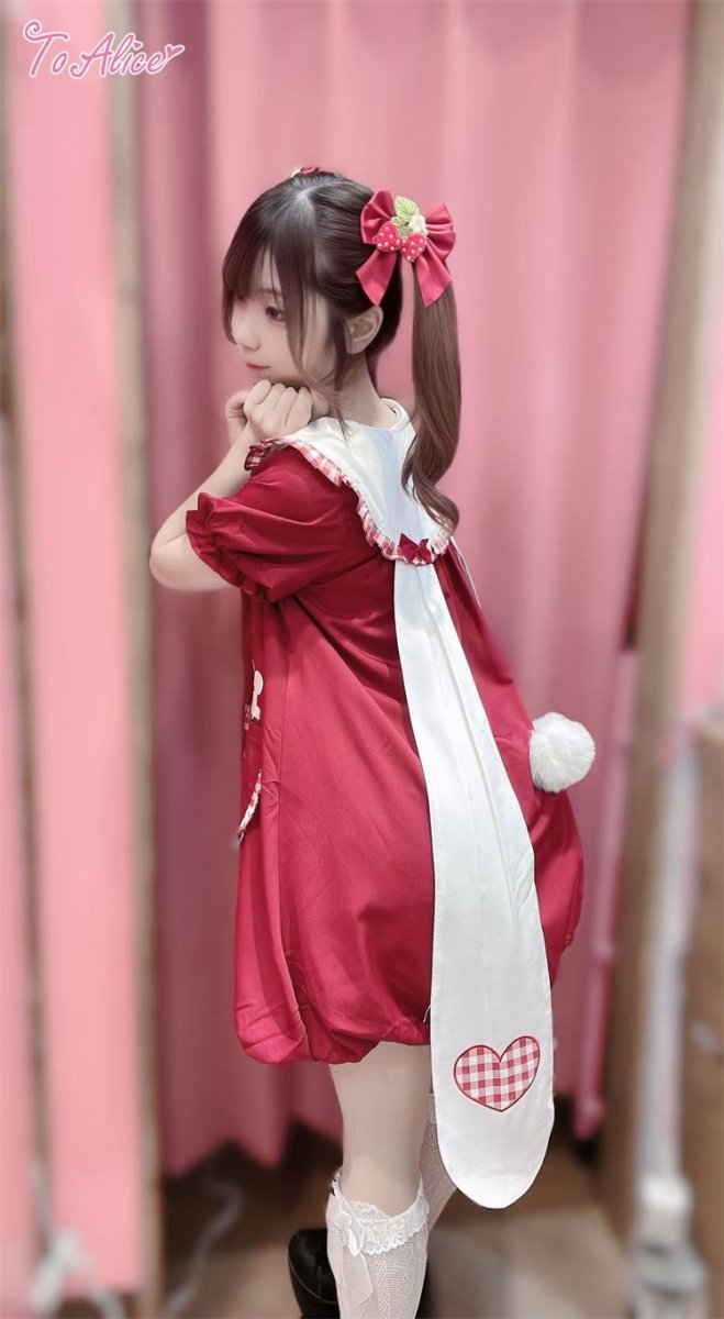 画像50: 【Last one】【ToAlice】C6688ビッグうさ耳バルーンワンピース【30％OFF】 (50)