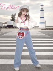画像4: 【ToAlice】S2140ドットハートポーチ【50％OFF】 (4)
