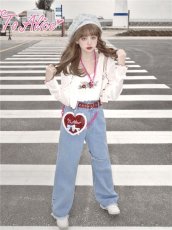 画像6: 【ToAlice】S2140ドットハートポーチ【50％OFF】 (6)