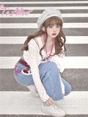 画像11: 【ToAlice】S2140ドットハートポーチ【40％OFF】 (11)