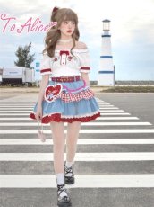画像13: 【ToAlice】S2140ドットハートポーチ【50％OFF】 (13)