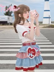 画像15: 【ToAlice】S2140ドットハートポーチ【50％OFF】 (15)