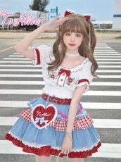画像18: 【ToAlice】S2140ドットハートポーチ【50％OFF】 (18)