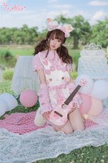 画像11: 【ToAlice】C6797ゆめかわうさぎサロペットかぼちゃパンツ (11)