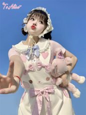画像30: 【ToAlice】C6797ゆめかわうさぎサロペットかぼちゃパンツ (30)